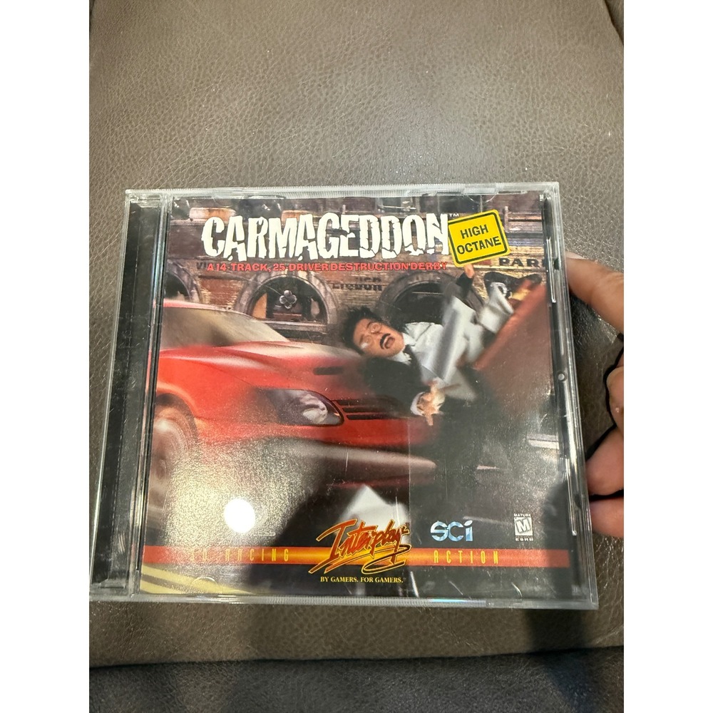 Carmageddon High Octane PC CD-ROM 1997 Interplay SCI Vintage Racing Game
